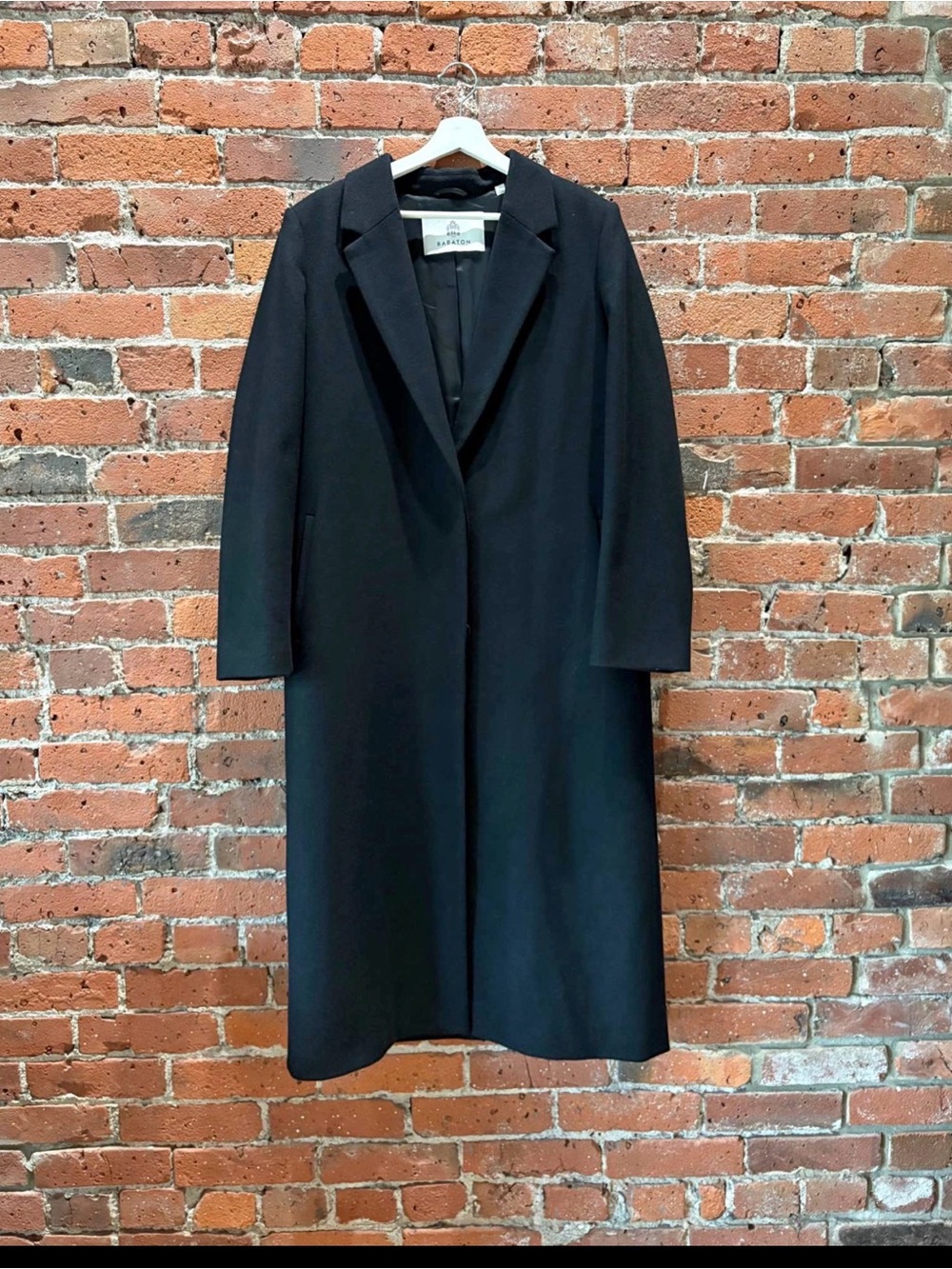 ARITZIA BLACK ESTATE COAT JACKET